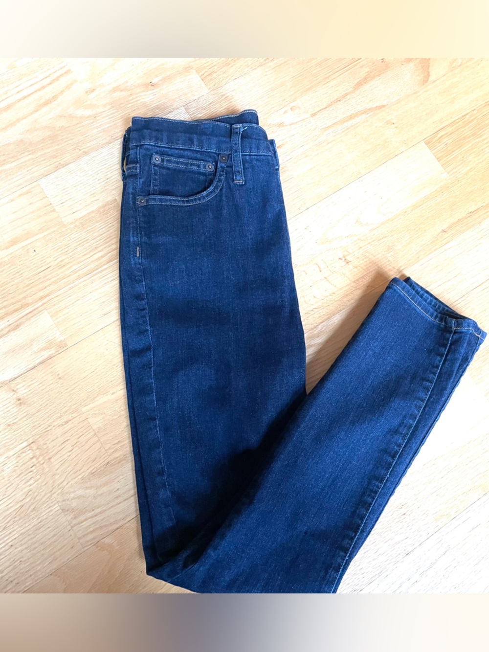 J. Crew Dark Blue Skinny Jeans